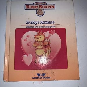 1980s Teddy RuxPin Hardcover Storybook “Grubby’s Romance”